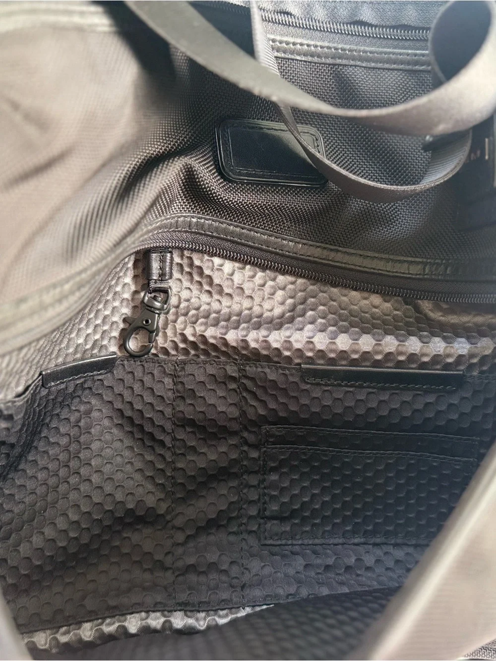 Tumi Crossbody Messenger Black Bag